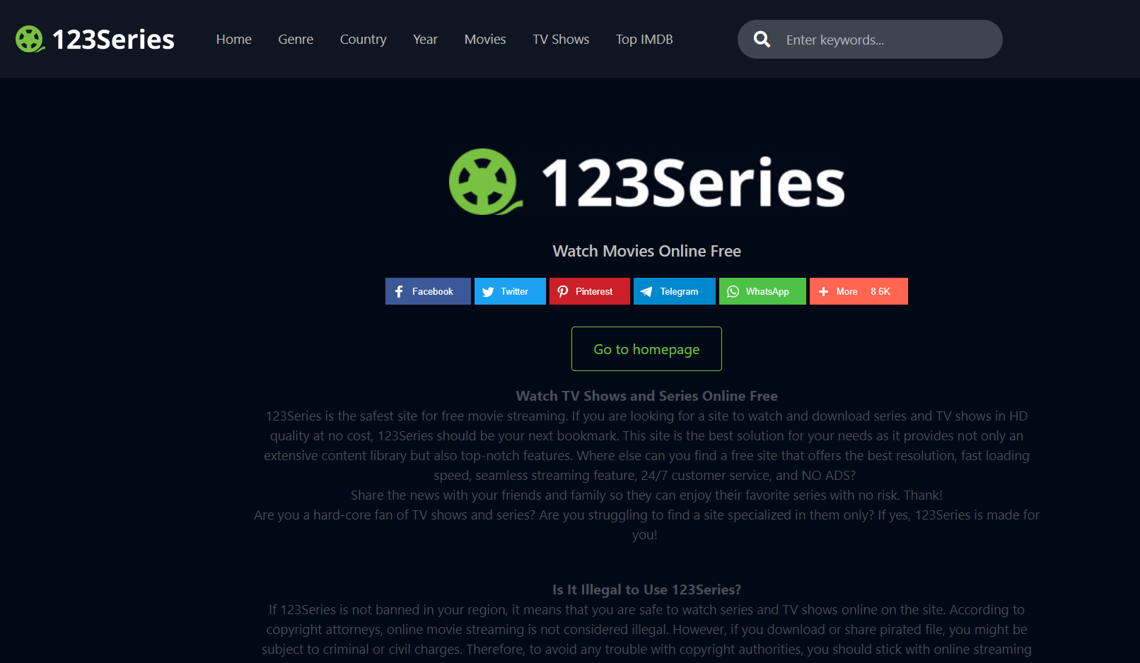123seriesSafest Site For Free Movie Streaming - View your tech ideas